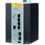 Allied Telesis AT-IE200-6FP-80 Gestito L2 Fast Ethernet (10/100) Supporto Power over Ethernet (PoE) Nero, Grig (AT-IE200-6FP-80)