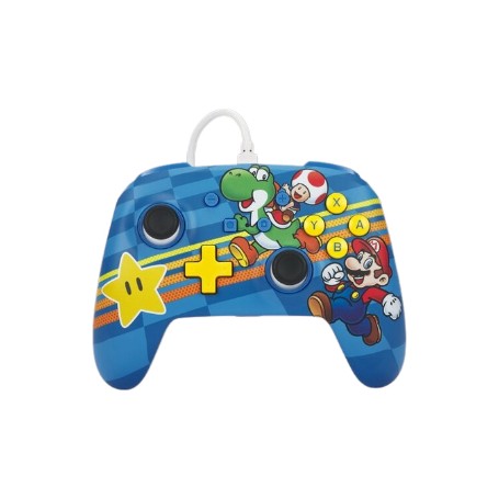 PowerA Enhanced Wired Controller Multicolore USB Gamepad Nintendo Switch, Nintendo Switch OLED (NSGP0201-01)