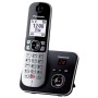 Panasonic KX-TG6861 Telefono DECT Identificatore di chiamata Nero, Grigio (KX-TG6861JTB)