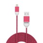 Celly PT-LCS001-5P cavo per cellulare Rosa 1,5 m USB A Lightning (PT-LCS001-5P)