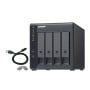 QNAP TR-004 array di dischi Nero (TR-004)