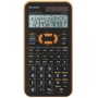 Sharp EL-520X calcolatrice Tasca Calcolatrice scientifica Nero, Arancione (SH-EL520XYR)