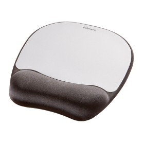 Fellowes 9175801 tappetino per mouse Nero, Argento (9175801)