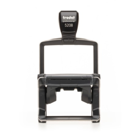 Trodat 5208 timbro 68 x 47 mm Nero, Acciaio inossidabile (140270)
