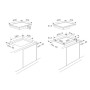 Küppersbusch KMI 6350.0 SR , cappa aspirante da 60 cm con motore, senza cornice