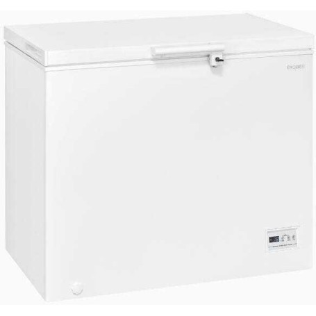 Congelatore a pozzetto Exquisit GT250-HE-040D, larghezza 95,5 cm, 246 L, luce LED, serratura, bianco