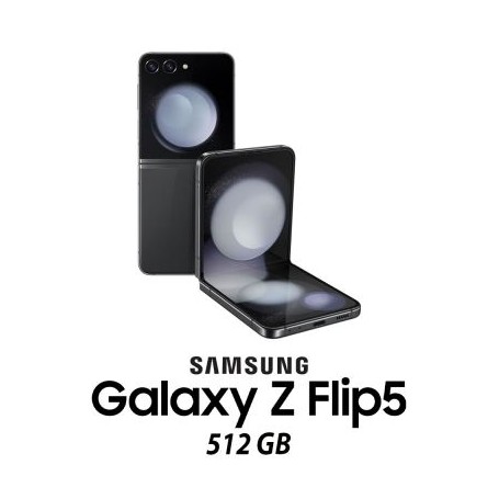 SAMSUNG GALAXY Z FLIP 5 5G 512GB GRAPHITE/2Y (009417PCR-EU)