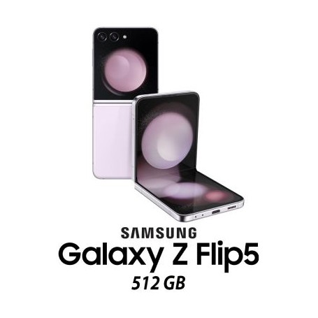 SAMSUNG GALAXY Z FLIP 5 5G 512GB LAVENDER/2Y (009419PCR-EU)