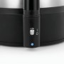 WMF Stelio 0415070011 7 uovo/uova 380 W Nero, Cromo