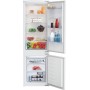 Beko BCSA285K4SN frigorifero con congelatore Da incasso 271 L E Bianco (BCSA285K4SN)