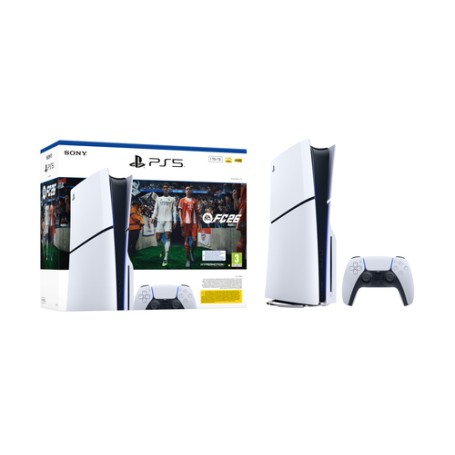 Sony PS5 Digital - EA Sports FC 26 Bundle 825 GB Wi-Fi Nero, Bianco (1000050694)