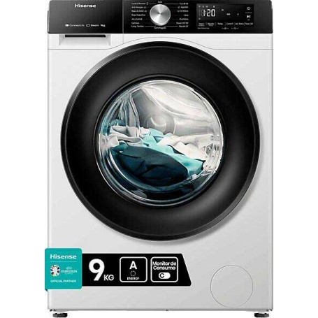 Hisense WF3S9043BW3 lavatrice Caricamento frontale 9 kg 1400 Giri/min Bianco (20013532)