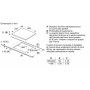 BOSCH PXE675DC1E - PIANO COTTURA A INDUZIONE SERIE 8, FRAME, FLEXZONE, 60 CM