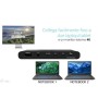 KVM DOCKING HDMI 2 HOSTS PD 100W (C31KVMHDMIDOCKPD)