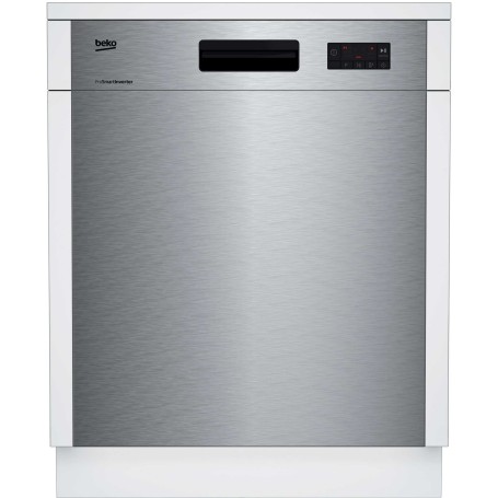 BEKO BDUN16440X, lavastoviglie (acciaio inossidabile (spazzolato), 60 cm)