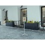 Durable 502957 stand informativo e supporto per brochure A3 Acciaio inox Antracite, Grigio