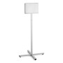 Durable 502057 stand informativo e supporto per brochure A4 Acciaio inox Antracite, Grigio