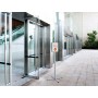 Durable 502057 stand informativo e supporto per brochure A4 Acciaio inox Antracite, Grigio
