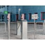 Durable 502057 stand informativo e supporto per brochure A4 Acciaio inox Antracite, Grigio