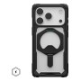 Urban Armor Gear 11452711404G custodia per cellulare 16 cm (6.3") Cover Nero, Trasparente