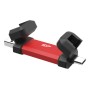 Silicon Power DS72 unità flash USB 1 TB USB Type-A / USB Type-C 3.2 Gen 2 (3.1 Gen 2) Rosso (SP001TBUC3S72VPR)