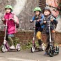 HUDORA Big Wheel 205 Bambini Monopattino classico Rosa (14764)