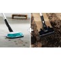 Bosch BSS712XHYG scopa elettrica Aspirapolvere a bastone 2 in 1 Batteria Secco HEPA Senza sacchetto 0,3 L Colore acqua, Nero, Ar