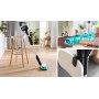 Bosch BSS712XHYG scopa elettrica Aspirapolvere a bastone 2 in 1 Batteria Secco HEPA Senza sacchetto 0,3 L Colore acqua, Nero, Ar