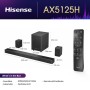 Hisense AX5125H Nero 5.1.2 canali 500 W (20014260)