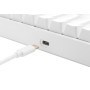 Deltaco Gaming GAM-100-W-DE tastiera USB + RF Wireless + Bluetooth QWERTZ Tedesco Bianco