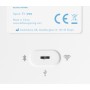 Deltaco Gaming GAM-100-W-DE tastiera USB + RF Wireless + Bluetooth QWERTZ Tedesco Bianco
