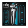 Braun Series 7 71-S7200cc Rasoio Trimmer Nero, Argento (433682)