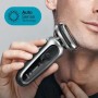 Braun Series 7 71-S7200cc Rasoio Trimmer Nero, Argento (433682)