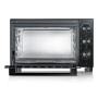 Severin TO 2075 fornetto con tostapane 30 L 1600 W Nero Grill