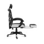 Huzaro Combat 5.0 Sedia da gaming per PC Seduta in rete Nero, Bianco (HZ-Combat 5.0 White)