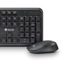 NGS HARMONY KIT (QUERTY, ES) tastiera Mouse incluso Universale RF Wireless QWERTY Spagnolo Nero (HARMONYKIT)