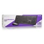 NGS HARMONY KIT (QUERTY, ES) tastiera Mouse incluso Universale RF Wireless QWERTY Spagnolo Nero (HARMONYKIT)