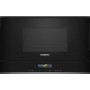 SIEMENS BE732R1B1 - MICROONDE iQ700, NERO/ACCIAIO INOX, FUNZIONE GRILL, STOP DESTRO, 60 X 38 CM