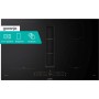 Gorenje GEH8432BSCWF - Piano cottura a induzione da 83 cm con cappa aspirante  - EasyClean, AutoAdjust, ZoneSlide