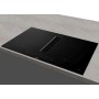 Gorenje GEH8432BSCWF - Piano cottura a induzione da 83 cm con cappa aspirante  - EasyClean, AutoAdjust, ZoneSlide