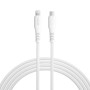 4smarts 465592 cavo Lightning 1,5 m Argento, Bianco (40-56-0697)