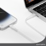 4smarts 465592 cavo Lightning 1,5 m Argento, Bianco (40-56-0697)