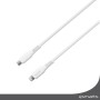 4smarts 465592 cavo Lightning 1,5 m Argento, Bianco (40-56-0697)
