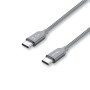 nevox 1653 cavo USB 1 m USB 2.0 USB C Grigio, Argento (1653)