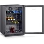 SEVERIN FKS 8840 Refrigeratore per bottiglie nero/acciaio inossidabile