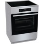 Gorenje GEIT6C60XPG - Cucina elettrica da 60 cm con induzione (acciaio inossidabile) (741273)