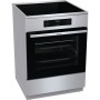 Gorenje GEIT6C60XPG - Cucina elettrica da 60 cm con induzione (acciaio inossidabile) (741273)