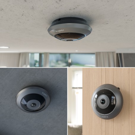 Reolink Fisheye Series P520 Cupola Telecamera di sicurezza IP Interno e esterno 2560 x 2560 Pixel Soffitto/muro