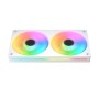 COUGAR CGR-PSDVPRGB-W-240 Processore Raffreddatore di liquidi tutto in uno 12 cm Bianco