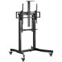 STAFFA  PAVIMENTO MOTORIZZATA RUOTE 800X600 650MM PIANTO 120KG (NPF10257)